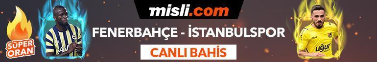 Fenerbahçe - İstanbulspor maçı Tek Maç ve Canlı Bahis seçenekleriyle Misli.com’da