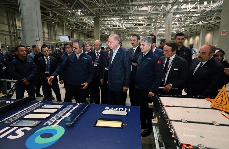 Cumhurbaşkanı Erdoğan: Toggun Gemlik tesislerinde her 3 dakikada 1 araç üretiliyor
