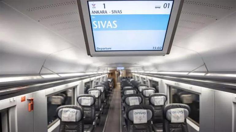 Ankara-Sivas Hızlı Tren Hattı bugün açılıyor