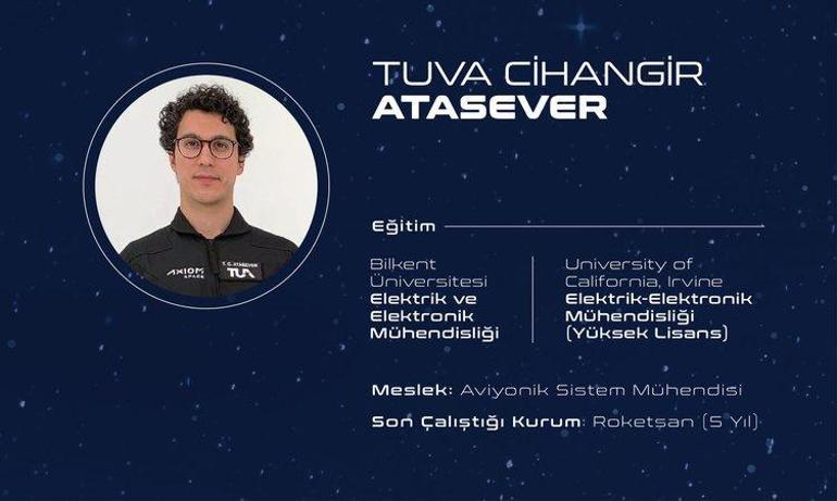 Tuva Cihangir Atasever kimdir, kaç yaşında, nereli Yedek uzay yolcusu Tuva Cihangir Ataseverin mesleği ne