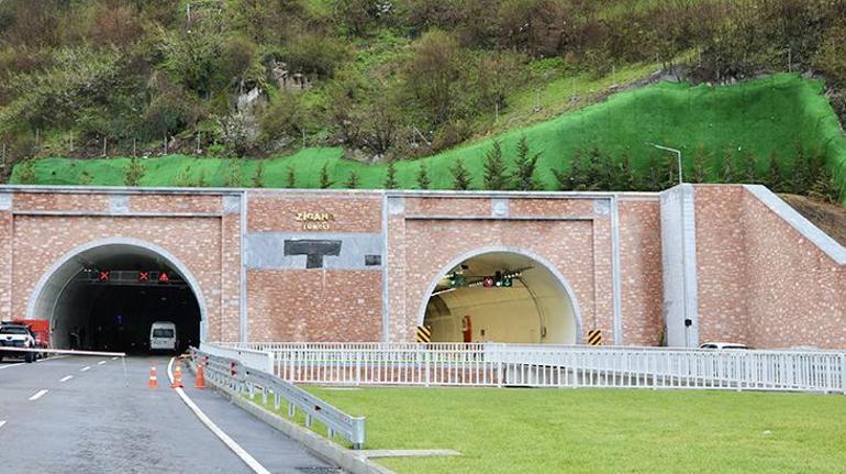 Zigana Tüneli açıldı: 1 saat süren yol 30 dakikaya düşüyor