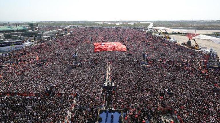 Büyük İstanbul Mitingi Cumhurbaşkanı Erdoğan’dan 14 Mayıs mesajı: Gereken cevabı siz vereceksiniz