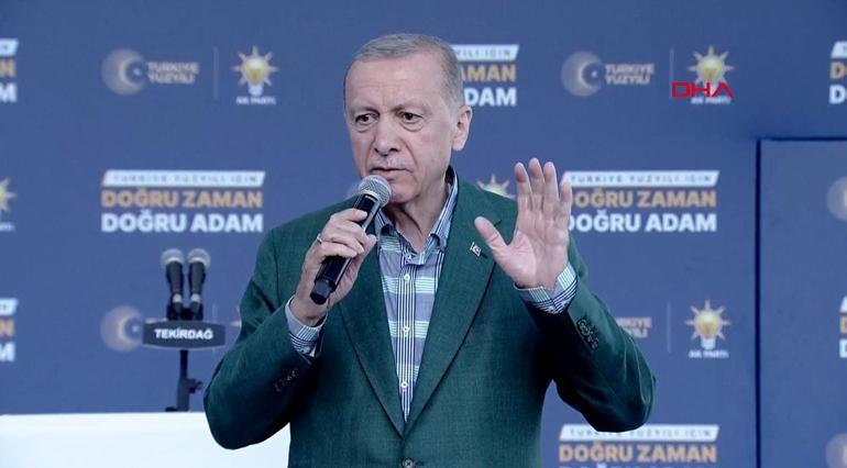 Cumhurbaşkanı Erdoğandan 14 Mayıs mesajı: Bu işi ilk turda bitirelim