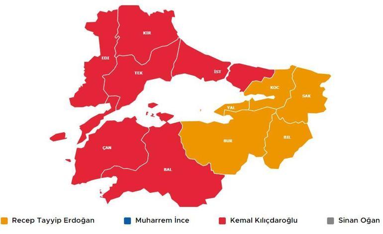 İstanbul’da kıran kırana seçim yarışı: İşte oy oranları