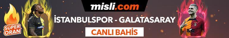 İstanbulspor - Galatasaray maçı Tek Maç ve Canlı Bahis seçenekleriyle Misli.com’da
