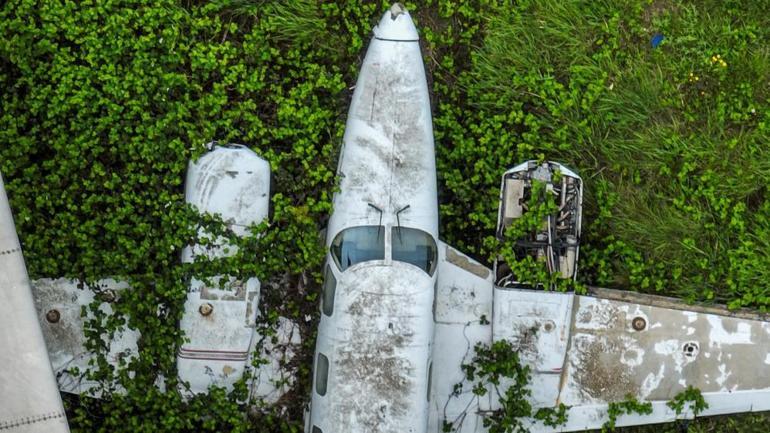 İstanbul’un hayalet uçakları yeni sahiplerini bekliyor: Havadan görüntülendi