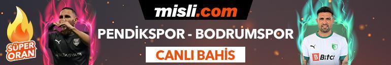 Pendikspor - Bodrumspor maçı Tek Maç ve Canlı Bahis seçenekleriyle Misli.com’da