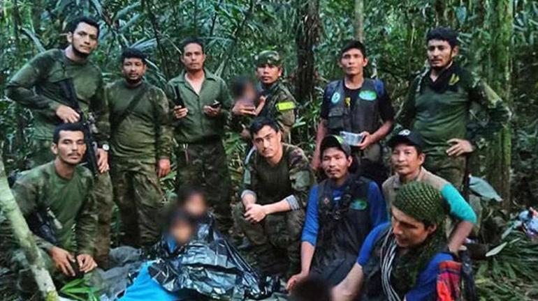 Düşen uçaktaki çocuklar 40 gün sonra ormanda canlı bulundu Dünyayı şoke eden Huitoto mucizesi