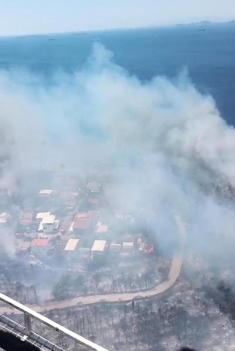 İki ilde art arda korkutan orman yangınları Vatandaşlar tahliye ediliyor