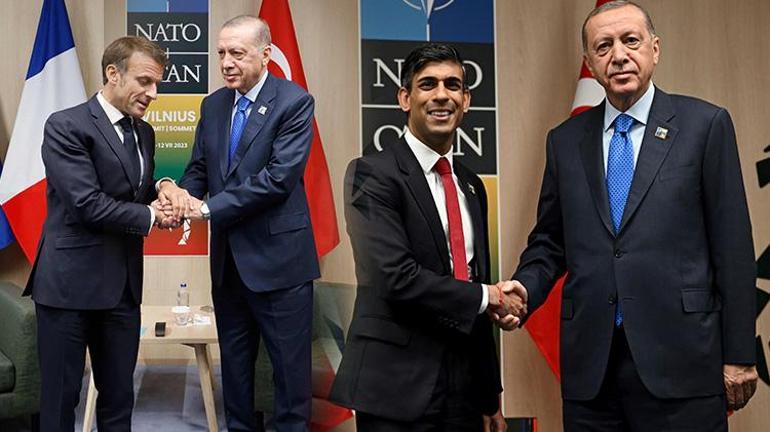 NATO zirvesi başladı Erdoğandan peş peşe kritik görüşmeler