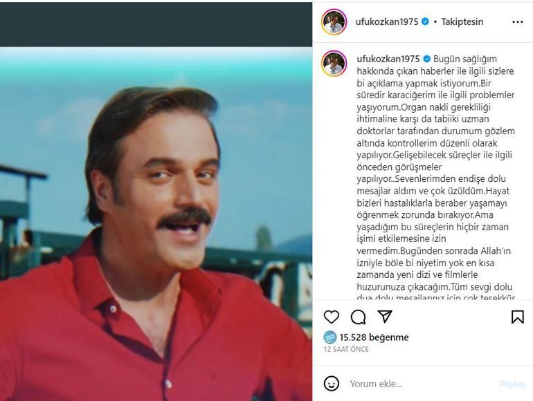 Ufuk Özkana ünlü isimlerden destek mesajları yağdı