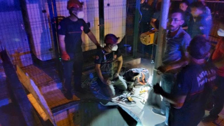 Antalyada ASAT terfi istasyonunda elektrik akımına kapılan 3 kişi hayatını kaybetti