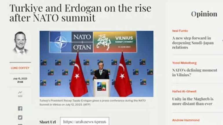 Dünya basınından Türkiye ve Erdoğana büyük övgü