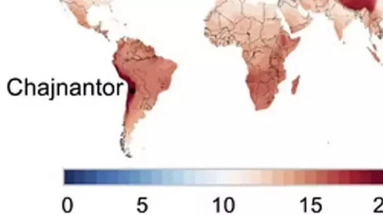 İşte dünyanın en sıcak bölgesi: Radyasyon yoğunluğu inanılmaz