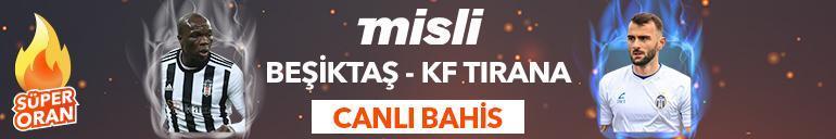 Beşiktaş - KF Tirana maçı Tek Maç ve Canlı Bahis seçenekleriyle Misli.com’da