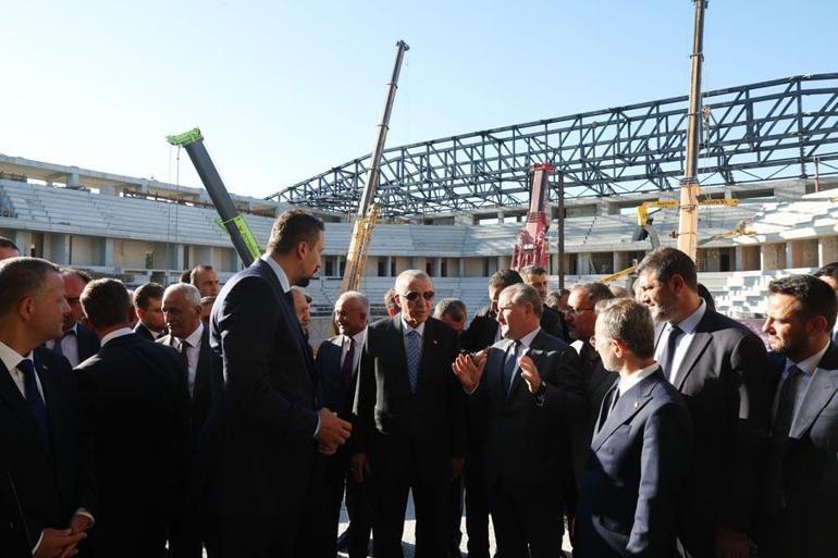 Cumhurbaşkanı Erdoğan: Türkiyeye yakışır muhteşem tesisi İstanbula kazandırmanın heyecanını yaşıyoruz.