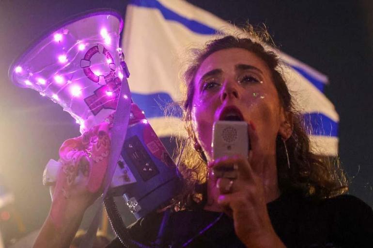 İsrailde protestolar hız kesmiyor İç savaş korkusu