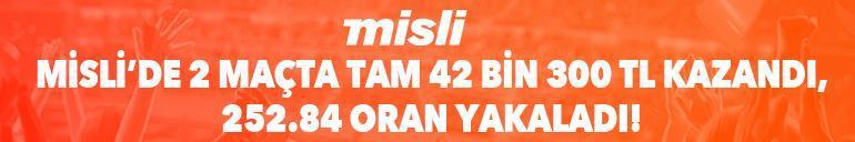 Misli’de 2 maçta tam 42 bin 300 TL kazandı, 252.84 oran yakaladı