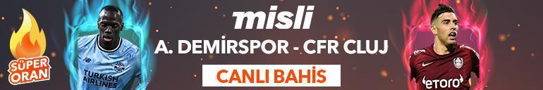 Adana Demirspor - CFR Cluj maçı Tek Maç ve Canlı Bahis seçenekleriyle Misli.com’da
