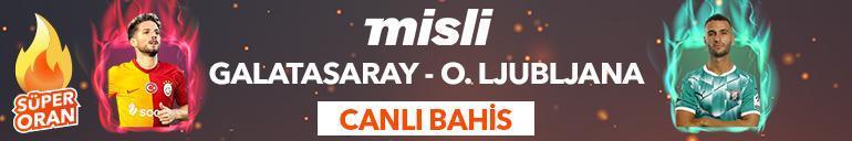 Galatasaray - Olimpija Ljubljana maçı Tek Maç ve Canlı Bahis seçenekleriyle Misli.com’da