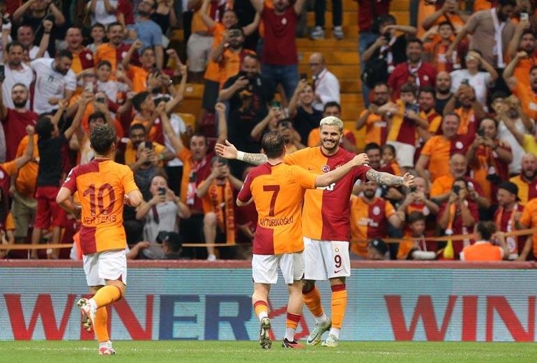 Galatasaray dev maçta Trabzonsporu Icardi ile devirdi
