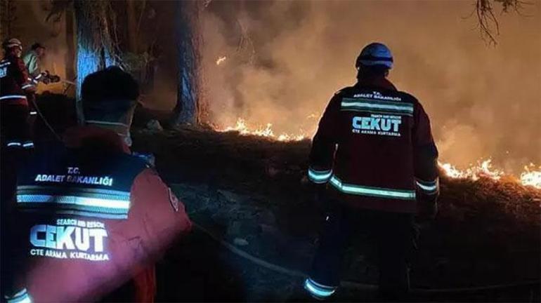 Çanakkaledeki orman yangını sürüyor: AFADdan açıklama geldi