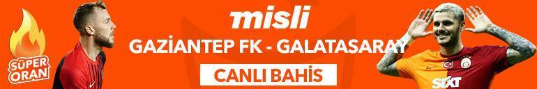 Gaziantep FK - Galatasaray maçı Tek Maç ve Canlı Bahis seçenekleriyle Misli.com’da