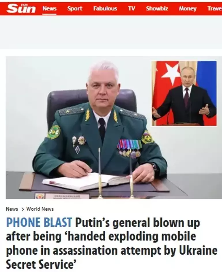 Putinin generaline korkunç suikast: Kargo paketini açtı, ev havaya uçtu