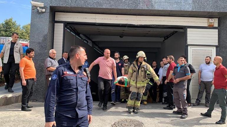 Esenler’de asansör düştü 7 kişi yaralandı