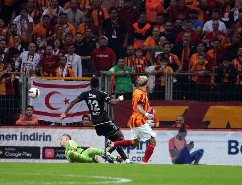 Galatasaray Rams Park Stadyumu’nda Beşiktaşı Icardi ile geçti