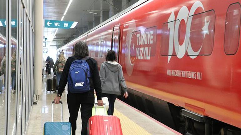 100üncü yıl treni, Ankaradan İstanbula hareket etti