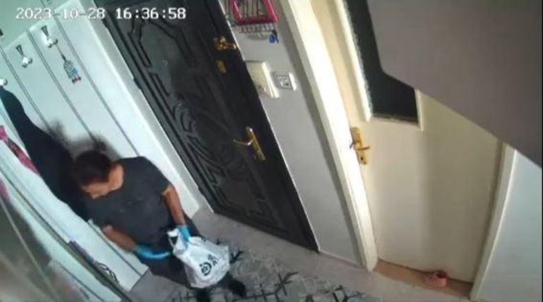 Son 3 ayda pek çok kez hırsızlık kabusu yaşadılar Ev sahibini şok eden gerçek güvenlik kamerasına yansıdı