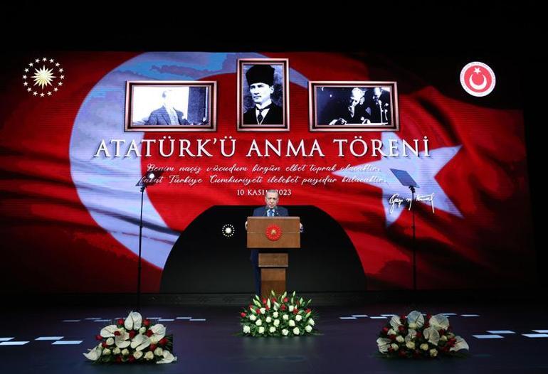 10 Kasım Atatürkü Anma Töreni... Cumhurbaşkanı Erdoğan: Taraf değil, hakem konumdayız