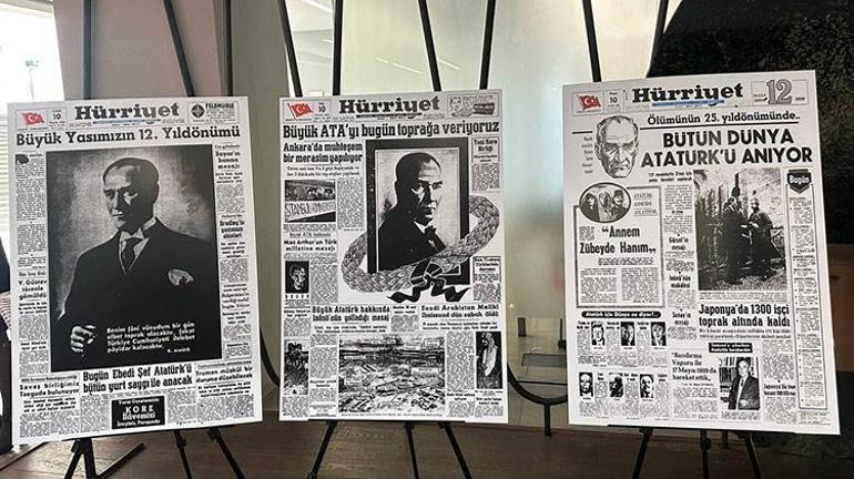 Atatürk vefatının 85inci yılında Demirören Medya Centerda anıldı