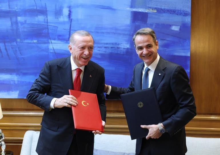 10 Yunan adasına 7 günlük vize Erdoğan: Türkiye-Yunanistan olarak dünyaya örnek olmak arzusundayız