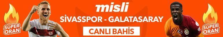 Sivasspor - Galatasaray maçı Tek Maç ve Canlı Bahis seçenekleriyle Misli’de