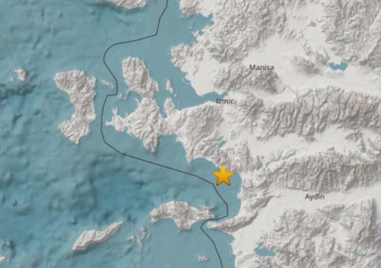 İzmirde 5.1 büyüklüğünde deprem AFAD açıkladı, çevre illerde de hissedildi