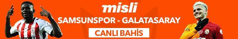 Samsunspor - Galatasaray maçı Tek Maç ve Canlı Bahis seçenekleriyle Misli’de