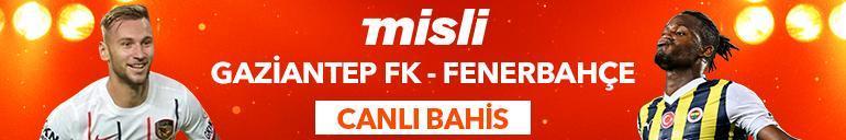 Gaziantep FK - Fenerbahçe maçı Tek Maç ve Canlı Bahis seçenekleriyle Misli’de