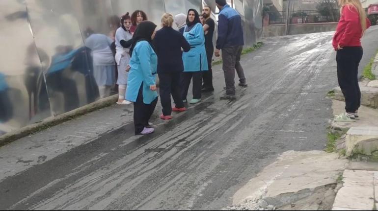 Narkozun etkisi geçmeden hastaneden firar etmeye çalıştı Ameliyat kıyafeti ve drenlerle yakalandı