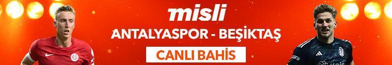 Antalyaspor - Beşiktaş maçı Tek Maç ve Canlı Bahis seçenekleriyle Misli’de