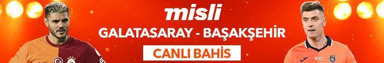 Galatasaray - Başakşehir maçı Tek Maç ve Canlı Bahis seçenekleriyle Misli’de