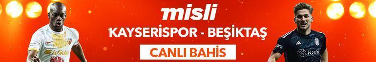 Kayserispor - Beşiktaş maçı Tek Maç ve Canlı Bahis seçenekleriyle Misli’de