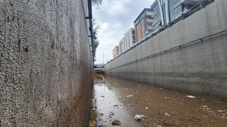 Sağanak yağış Antalyada etkili oldu Alt geçitte 1 kişi hayatını kaybetmişti, felaketin görüntüleri ortaya çıktı
