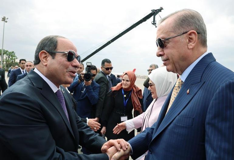 Cumhurbaşkanı Erdoğan 12 yıl sonra Mısırda