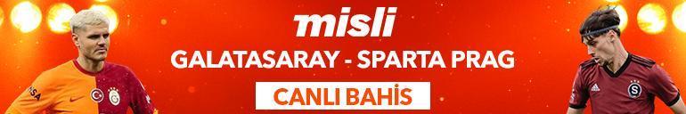 Galatasaray - Sparta Prag maçı Tek Maç ve Canlı Bahis seçenekleriyle Misli’de