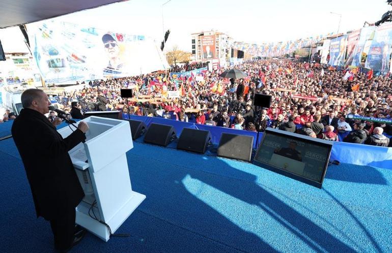 AK Parti Denizli mitingi Cumhurbaşkanı Erdoğan: KAAN 2028de envantere katılacak