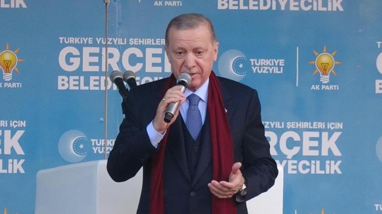 Cumhurbaşkanı Erdoğandan muhalefete sert sözler: Kim kime borçlu muamma, rezilli diz boyu