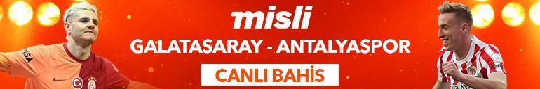 Galatasaray - Antalyaspor maçı Tek Maç ve Canlı Bahis seçenekleriyle Misli’de