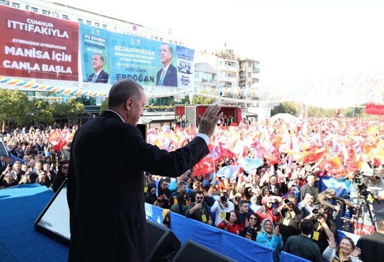 Cumhurbaşkanı Erdoğandan Manisada: 31 Martta onu da özgürleştireceğiz